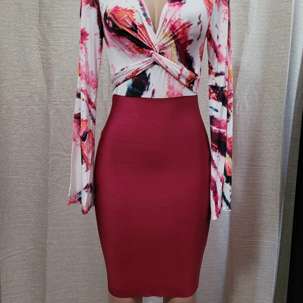 Bandage Dress new size S strech material 😍 - Picture 5 of 12